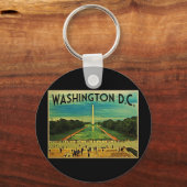 National Mall Washington DC Sleutelhanger (Voorkant)
