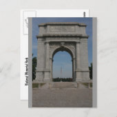 National Memorial Arch Briefkaart (Voorkant / Achterkant)