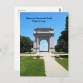 National Memorial Arch Briefkaart (Voorkant / Achterkant)