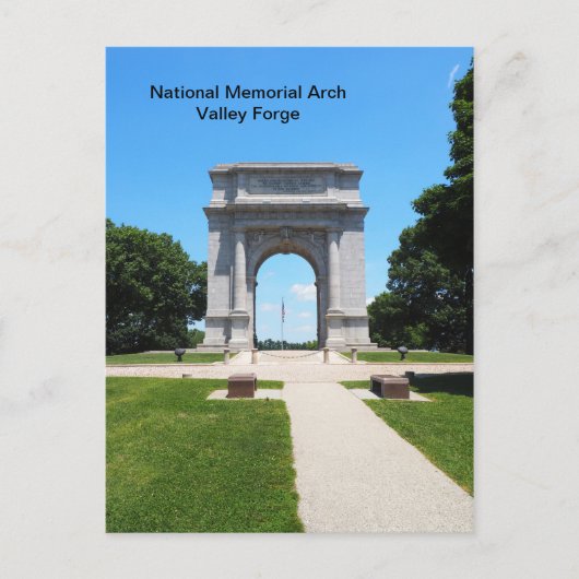 National Memorial Arch Briefkaart (Voorkant)