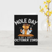 National Mole Day Animal Mammal Mole Whisperer  Kaart (Gele Bloem)
