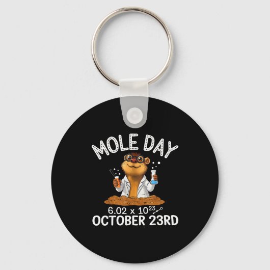 National Mole Day Animal Mammal Mole Whisperer  Sleutelhanger (Voorkant)