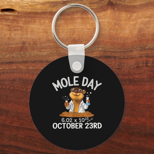 National Mole Day Animal Mammal Mole Whisperer Sleutelhanger (Voorkant)