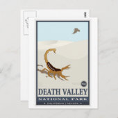 National Monument 2 Death Valley Briefkaart (Voorkant / Achterkant)