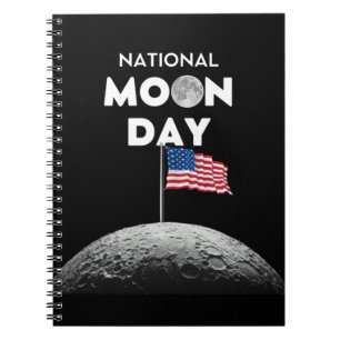 National Moon Day Classic Notitieboek