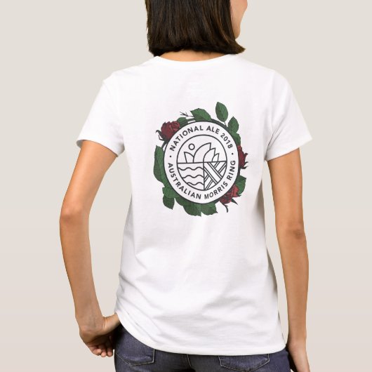 National Morris Ale 2018 Womens Tshirt (Achterkant)