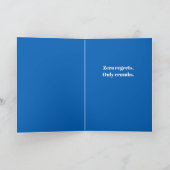 National Muffin Day Greeting Card, Muffin Fight!  Kaart (Binnen)