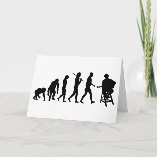 National Music Country Music Singer Kaart (Voorkant)