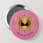 National No Bra Day Button (Voorkant /achterkant)