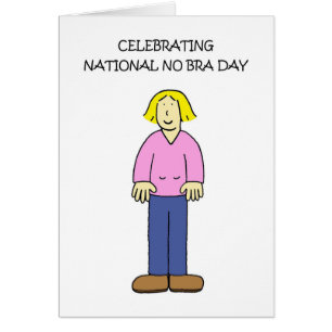 National No Bra Day October 13th