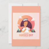 National Nurse's Day Greeting Card Feestdagenkaart (Voorkant)