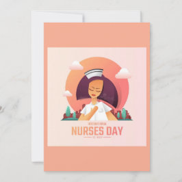 National Nurse's Day Greeting Card  Feestdagenkaart