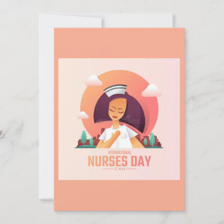 National Nurse's Day Greeting Card Feestdagenkaart