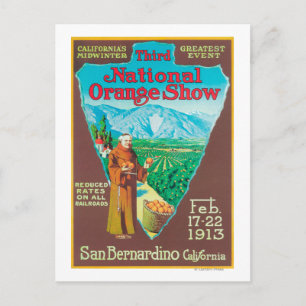 National Oranje ShowPoster #1 Briefkaart