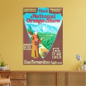 National Oranje ShowPoster #1 Canvas Afdruk (Insitu (Woonkamer))