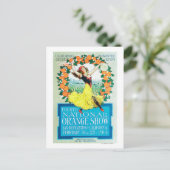 National Oranje ShowPoster #2 Briefkaart (Staand voorkant)