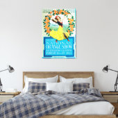 National Oranje ShowPoster #2 Canvas Afdruk (Insitu (Slaapkamer))