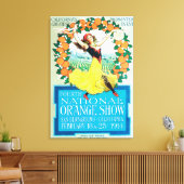 National Oranje ShowPoster #2 Canvas Afdruk (Insitu (Woonkamer))