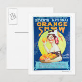 National Oranje ShowPoster #3 Briefkaart (Voorkant / Achterkant)