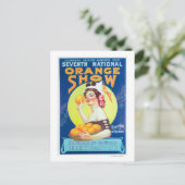 National Oranje ShowPoster #3 Briefkaart (Staand voorkant)
