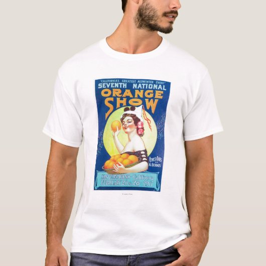 National Oranje ShowPoster #3 T-shirt (Voorkant)