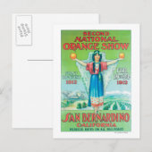 National Oranje ShowPoster #4 Briefkaart (Voorkant / Achterkant)