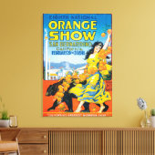 National Oranje ShowPoster #5 Canvas Afdruk (Insitu (Woonkamer))
