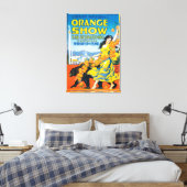 National Oranje ShowPoster #5 Canvas Afdruk (Insitu (Slaapkamer))