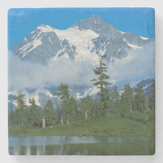 National Park 10 VS, Washington, Noord-Cascades Stenen Onderzetter (Voorkant)