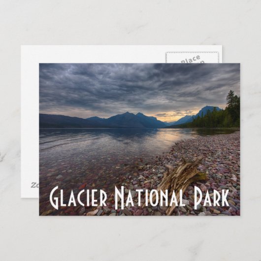 National Park 1, VS, Montana, Glacier Briefkaart (Voorkant / Achterkant)