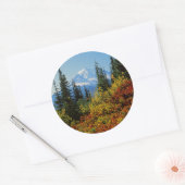 National Park 2 VS, Washington, Mt. Rainier Ronde Sticker (Envelop)
