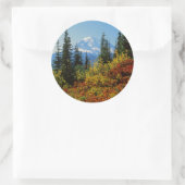 National Park 2 VS, Washington, Mt. Rainier Ronde Sticker (Tas)