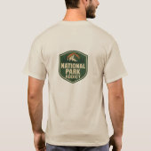 National Park Addict Premium  T-shirt (Achterkant)