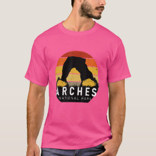 National Park Arches Utah Moab Canyon Hike T-shirt
