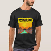 National Park Cave Hike Mammoth Cave Kentucky Souv T-shirt (Voorkant)
