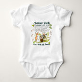 National Park Centennial Photographer Cartoon Romper (Voorkant)
