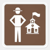 National Park Classroom Teacher-Ranger stickers (Voorkant)