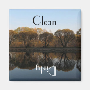 National Park Clean Dirty Dishwaser Magnet