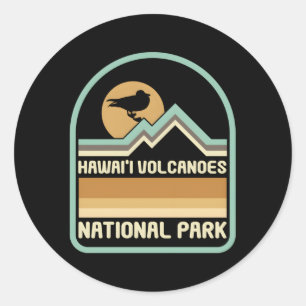 National Park Conservation Hawaii Volcanoes Nation Ronde Sticker