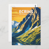 National Park-crins Briefkaart (Voorkant / Achterkant)