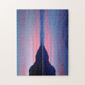 National Park Death Valley. Badwater bij zonsopgan Legpuzzel (Verticaal)