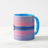 National Park Death Valley. Badwater bij zonsopgan Mok (Voorkant rechts)