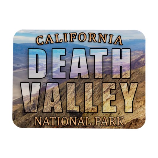 National Park Death Valley Magnet Magneet (Horizontaal)