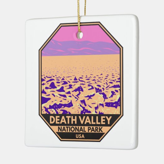 National Park Devil's Golfcursus Keramisch Ornament (Links)