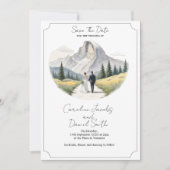 National Park Invitation, Yosemite Bewaar de datum Kaart (Voorkant)