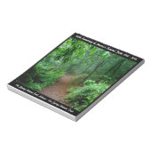 National Park Jubileum Hot Springs Mt Trail Notitieblok (Linkerzijde)