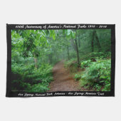 National Park Jubileum Hot Springs Mt Trail Theedoek (Horizontaal)