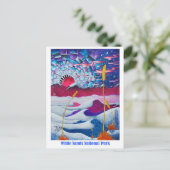 National Park National Park NM Travel Briefkaart (Staand voorkant)