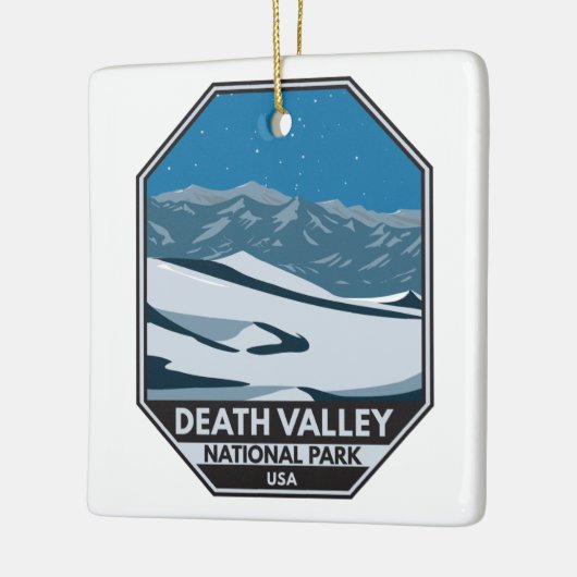 National Park Night Sky  Keramisch Ornament (Links)