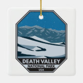 National Park Night Sky Keramisch Ornament (Achterkant)